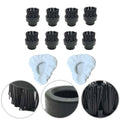 Replacement Brush Tool Pads for Dupray Steam Mop (Compatible)