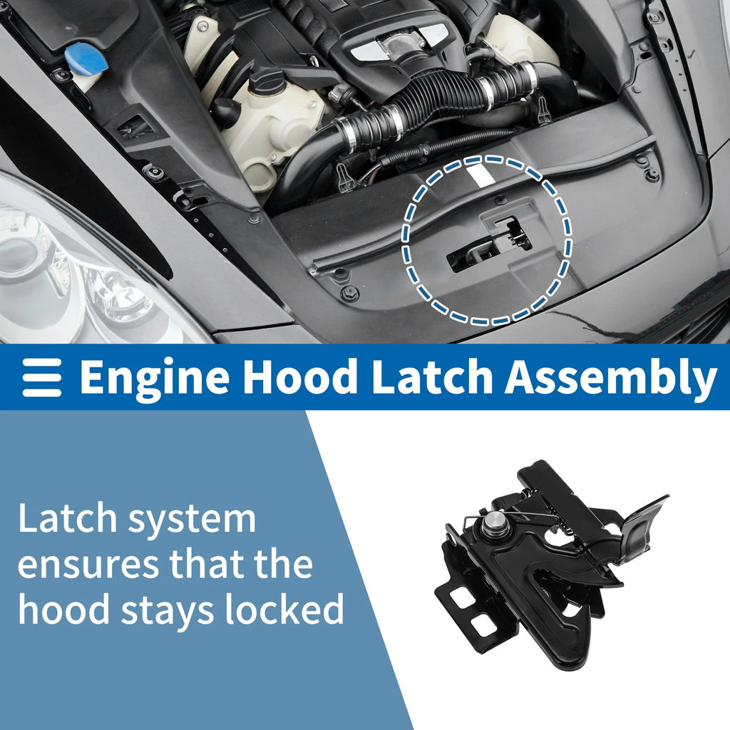 Hood Latch Assembly Replacement for Chevrolet Express 1500 (2003–2014)