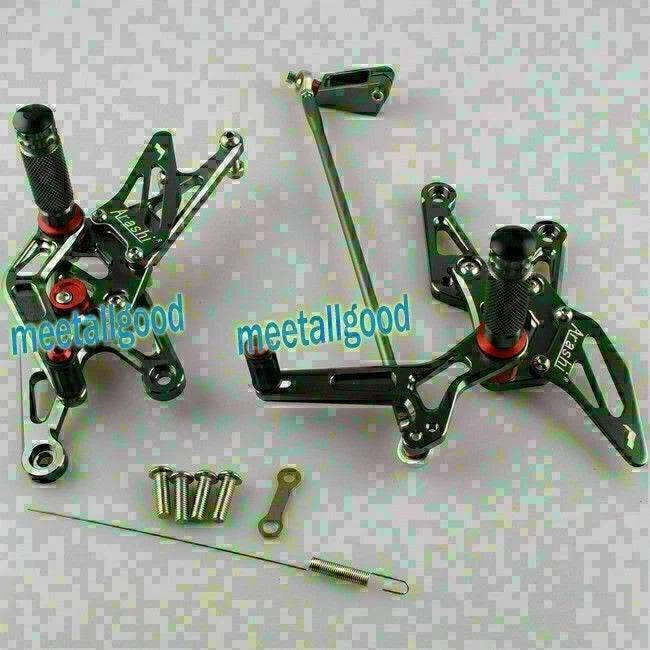 Adjustable Rearsets Foot Pegs for Yamaha YZF R1 (2007–2008) Grey
