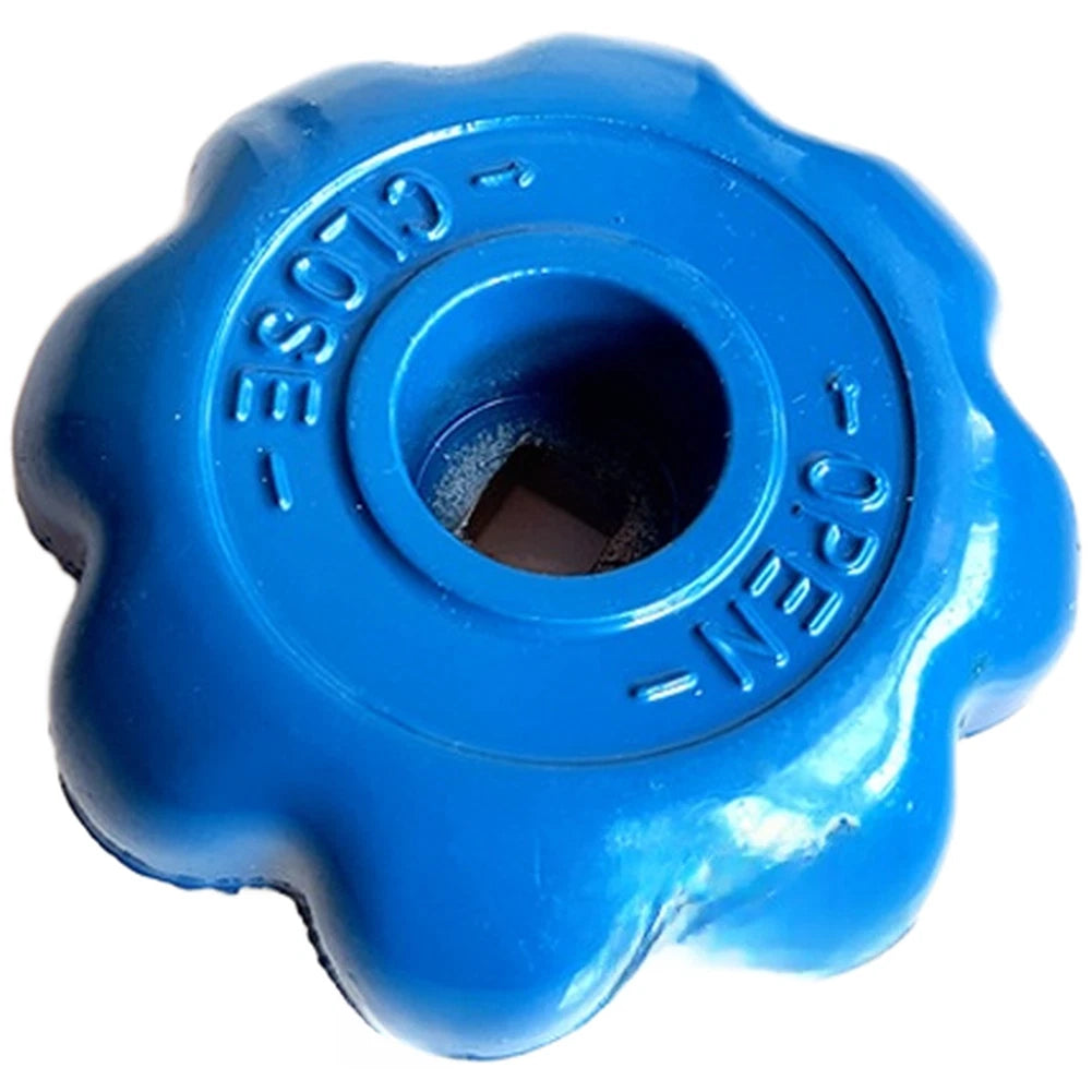 PVC Oxygen Cylinder Handwheel Handle Switch for Argon Valve (8x8mm)