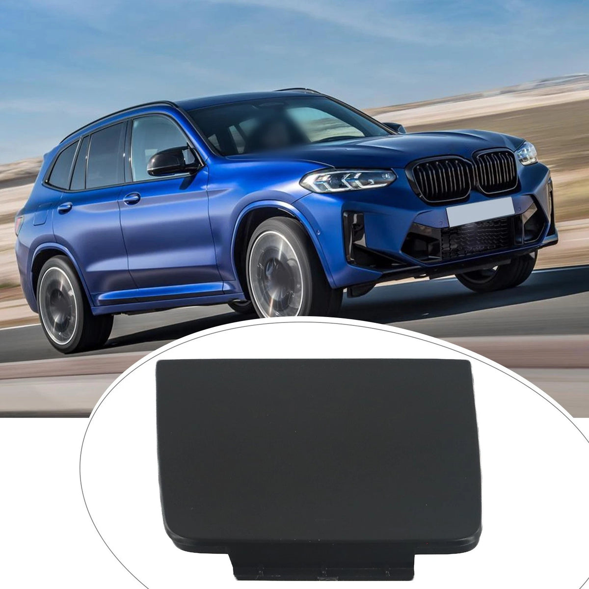 Tow Hook Eye Cover Cap for BMW X4 F26 (2015–2018)