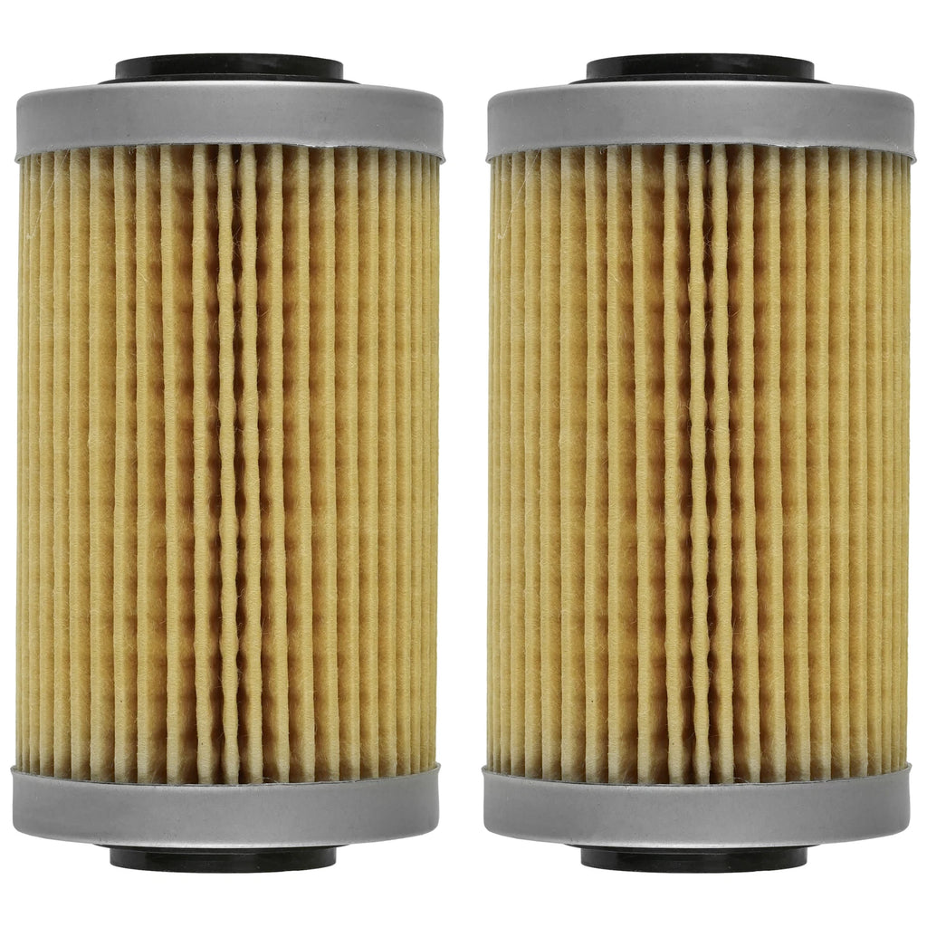2 Oil Filters w/ O-Rings for Sea-Doo Ski-Doo (420956740, 711956740, 420956741)