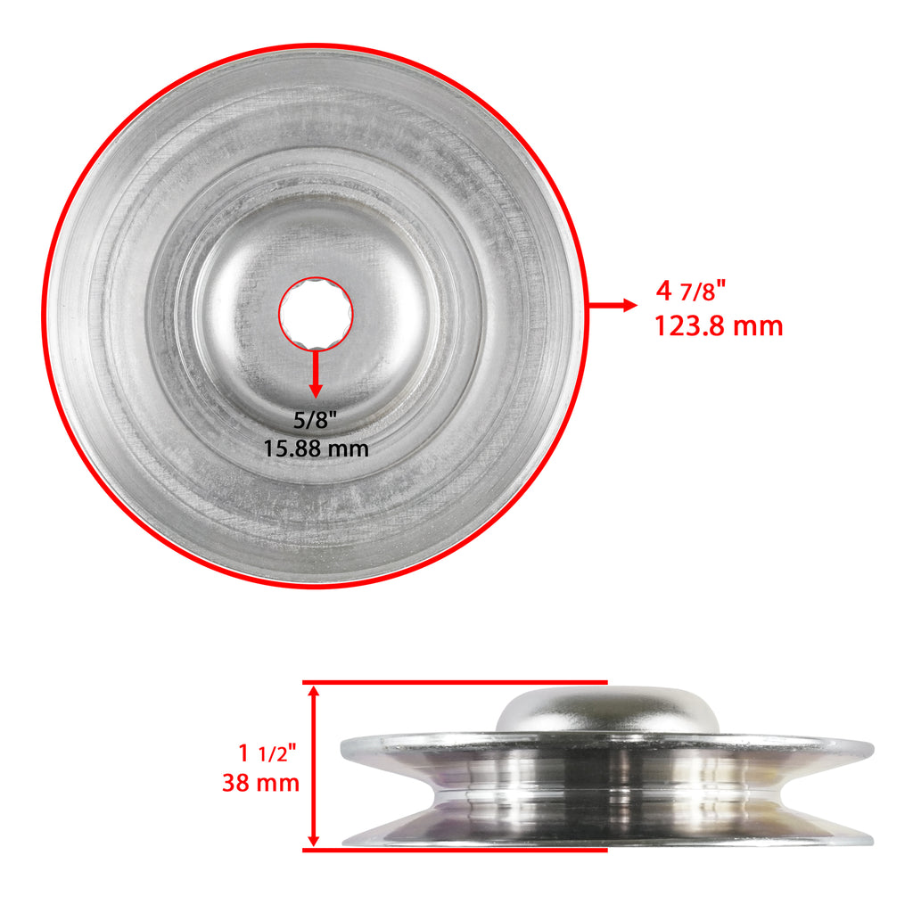 Spindle Pulley Blade Belt Rebuild Kit for Husqvarna TS352 (2005–2018)