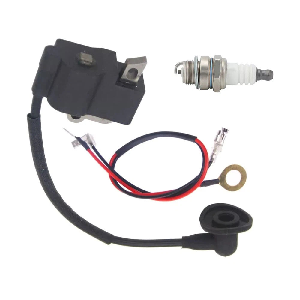Set of 1 Ignition Coil & Spark Plug for Stihl MS341 MS361 (2004–2010) 1135 400 1300