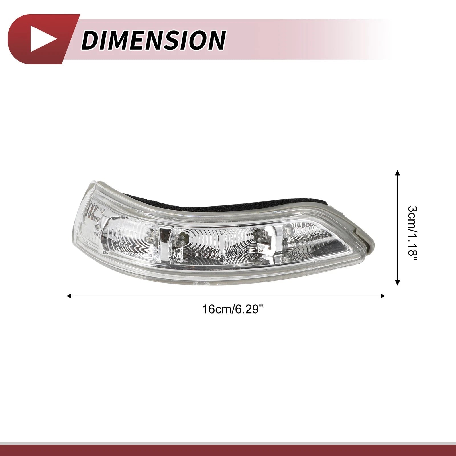 Mirror Turn Signal Light for Hyundai Azera (2006–2010) Right LED