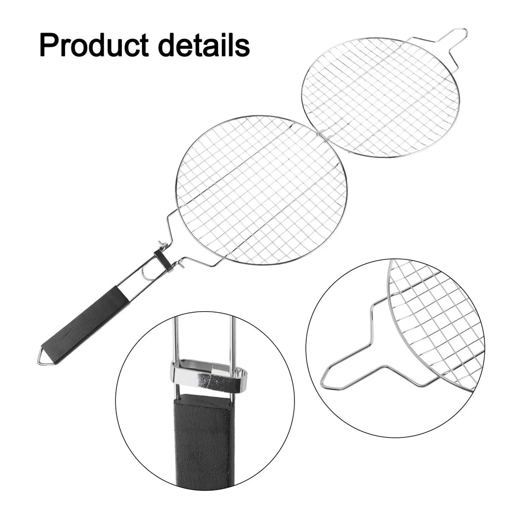 Folding BBQ Grill for Outdoor Use - Convenient Transport Design, Durable