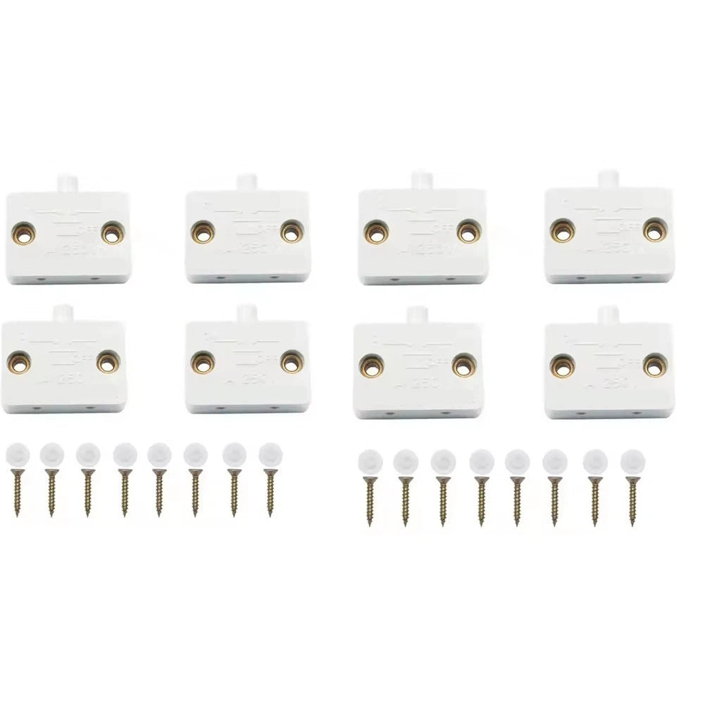 8 Pack LED Light Switch for Closet Doors (Includes Screws)
