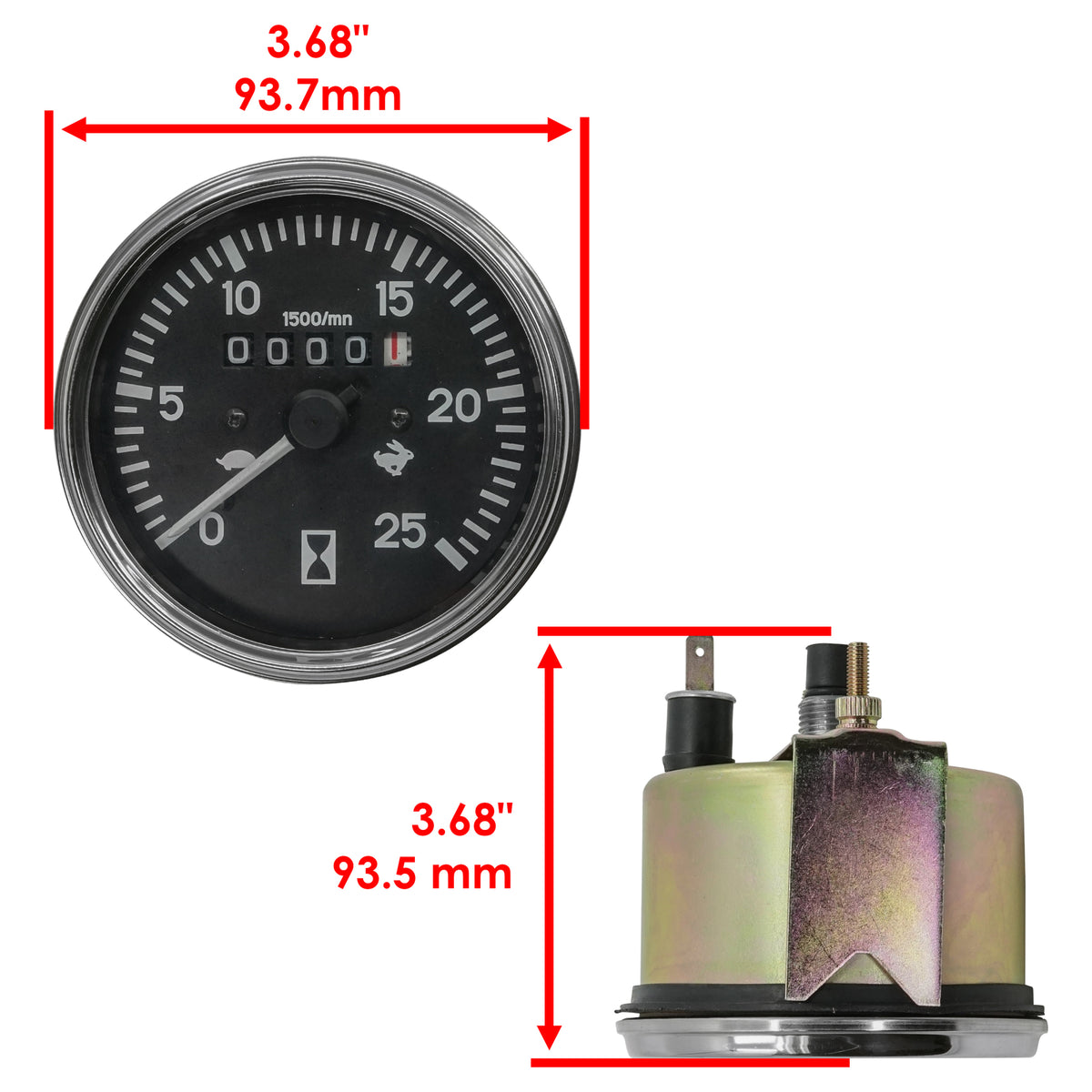 Tachometer Replacement for Massey Ferguson Tractor (2010–2019)