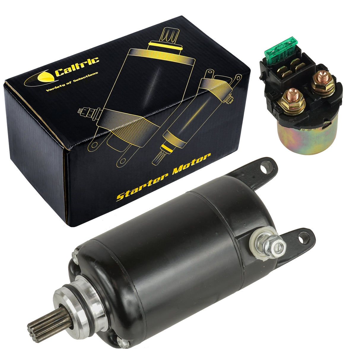 Starter and Relay Solenoid Replacement for Kawasaki EL250 Eliminator 250 (1988–1989)