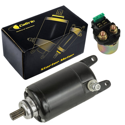 Starter and Relay Solenoid Replacement for Kawasaki EL250 Eliminator 250 (1988–1989)