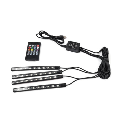 RGB Remote Control Floor Atmosphere Light for Universal Use (2010–2023)