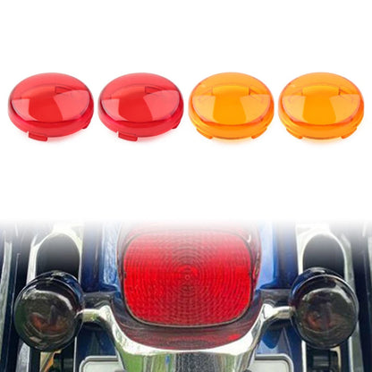 4X Turn Signal Lens Light Cover Guard for Harley Touring Softail Dyna