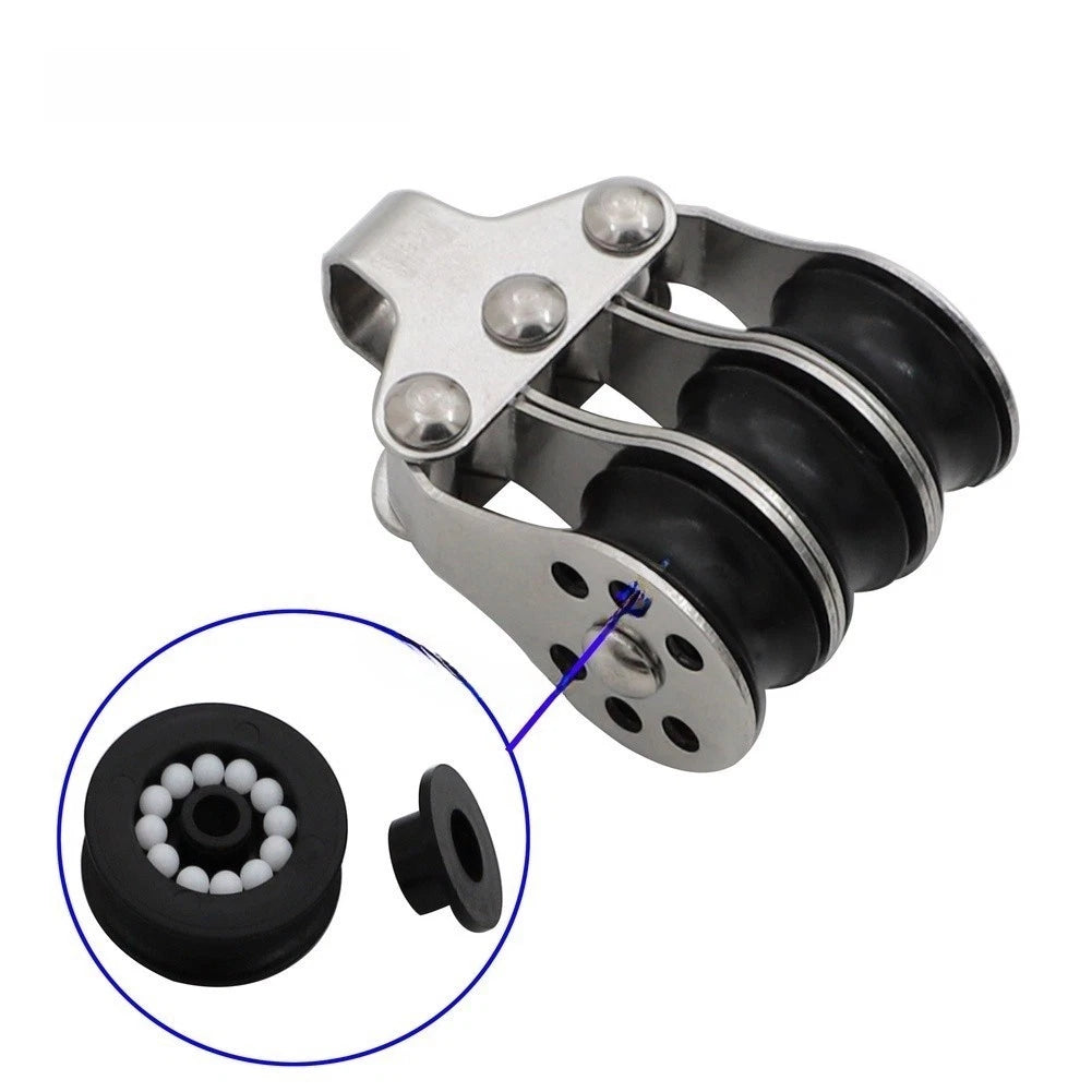 Stainless Steel Rope Pulley for Yacht Sailing