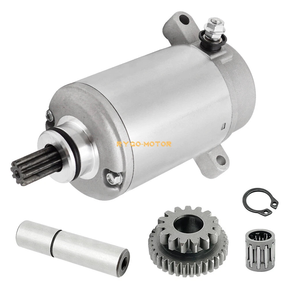 Starter Motor 9T & Idler Gear 15T/34T for Yamaha Big Bear 400 (2000–2012)