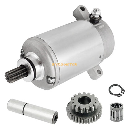 Starter Motor 9T & Idler Gear 15T/34T for Yamaha Big Bear 400 (2000–2012)