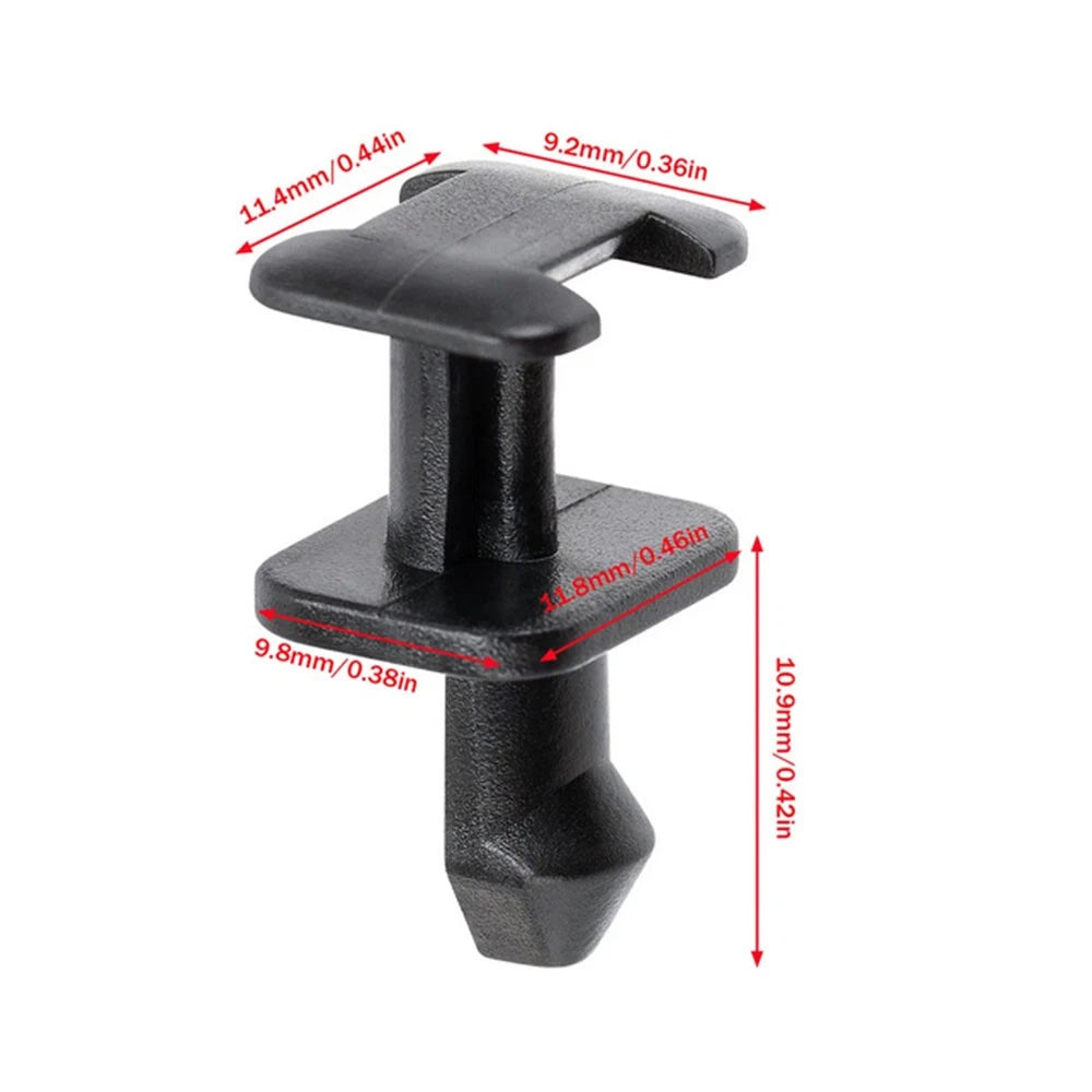 10x Windshield Cowl Cover Clips for BMW (51711928946)