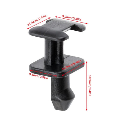 10x Windshield Cowl Cover Clips for BMW (51711928946)