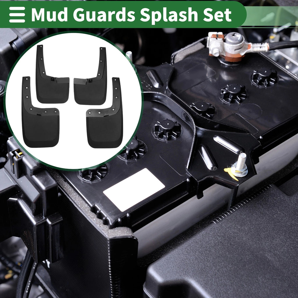 Mud Flaps Splash Guards for Ford Ranger (2024) W/ Mount Accessories