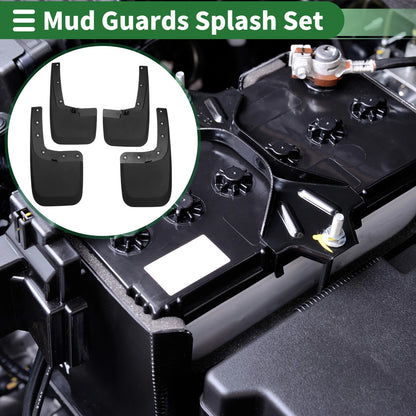 Mud Flaps Splash Guards for Ford Ranger (2024) W/ Mount Accessories