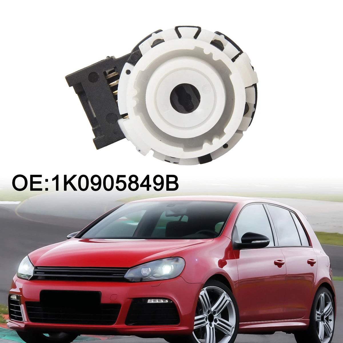 Ignition Switch for Volkswagen Golf, Touran (Mk5, Mk6)