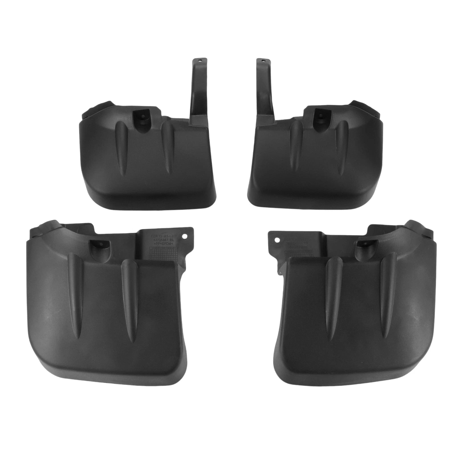 Mud Flaps Splash Guards 1 Set for Mitsubishi Triton MQ GLX L200 (2007–2014)