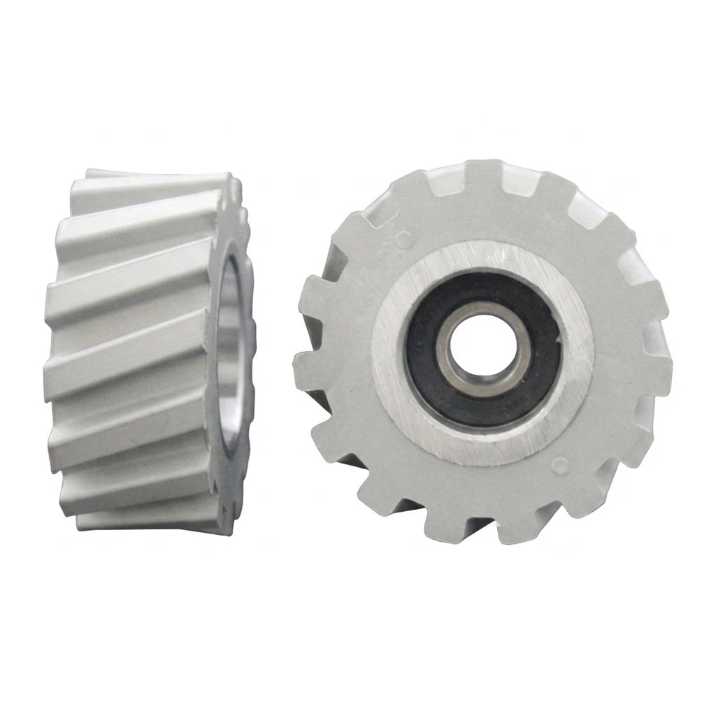 Rubber Pressure Wheel for Edge Banding Machine Feed Systems (48x25x8mm)