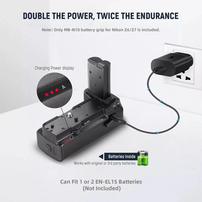 Battery Grip for Nikon Z6 Z7 (2018–2021) MB-N10