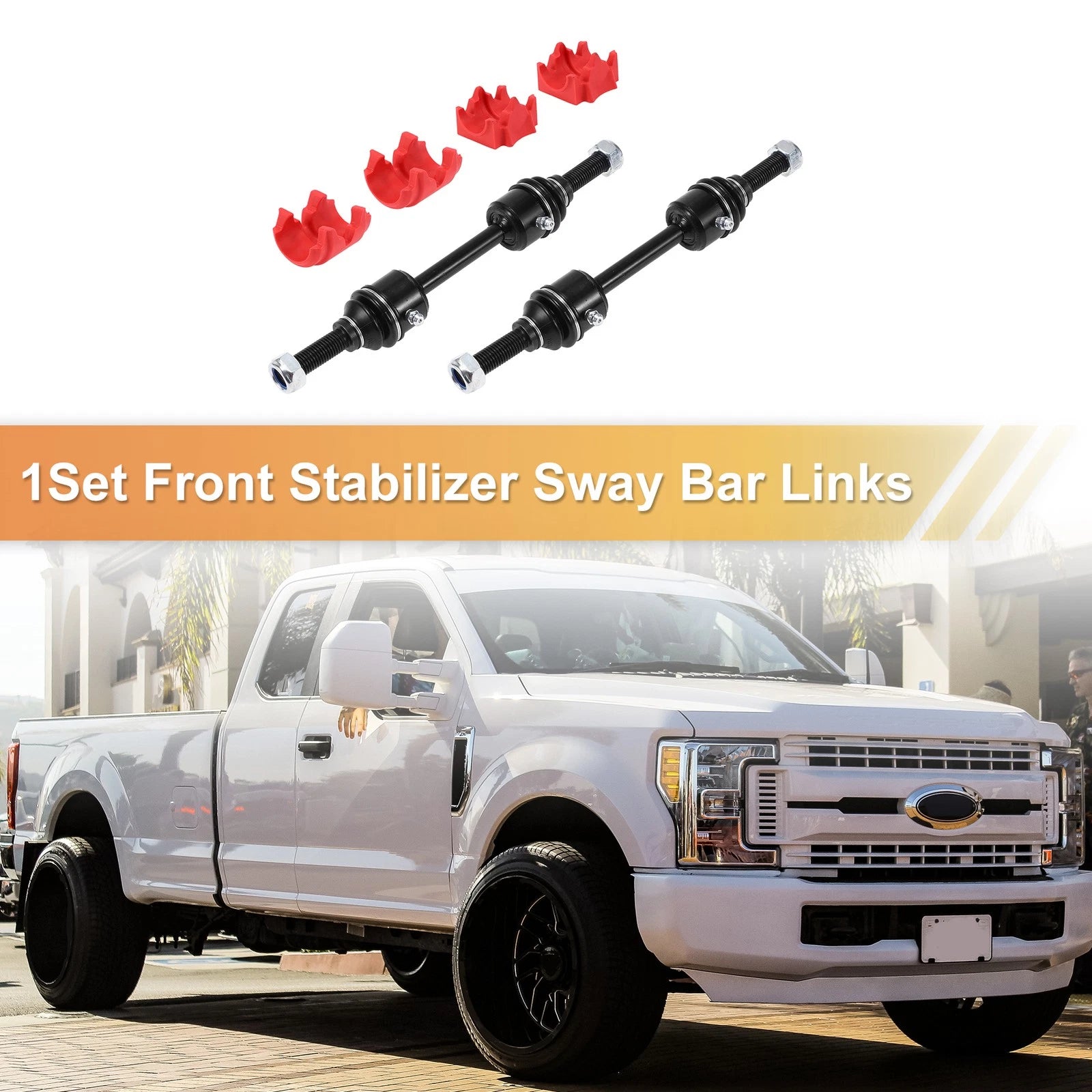 Front Stabilizer Sway Bar Link with Bushing for Ford F-150 (2009–2014)
