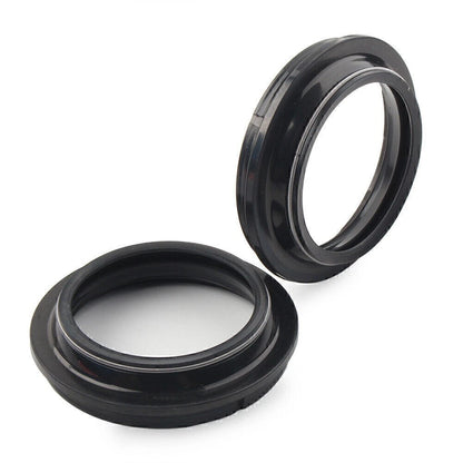 2X 43X55-11MM Front Fork Damper Shock Absorber Dust Oil Seal for Motorcycle