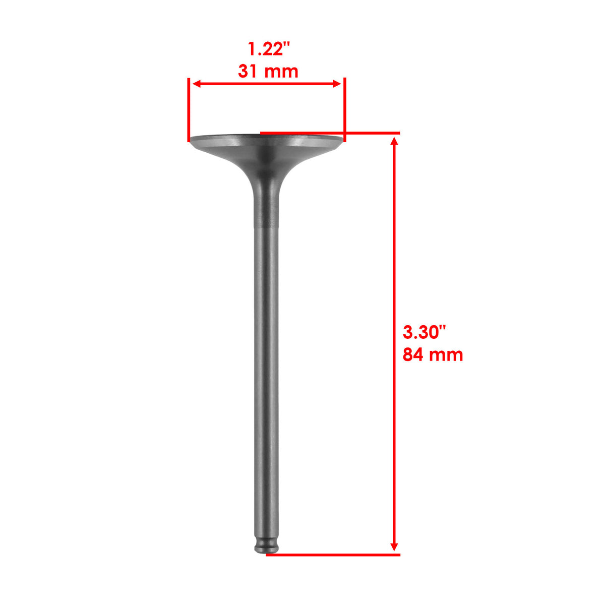 Intake Valve Replacement for Honda CRF250R CRF250X (2004–2017)