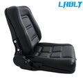 Fold Down Forklift Seat for Universal Fit (Adjustable Angle, Slide)