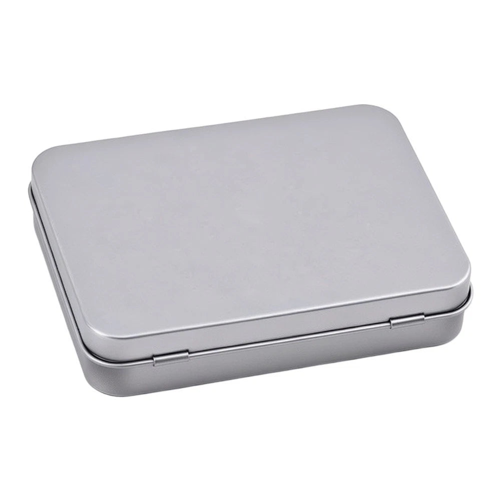 Small Iron Box for Sewing Beads and Buttons (115 x 85 x 22 MM)