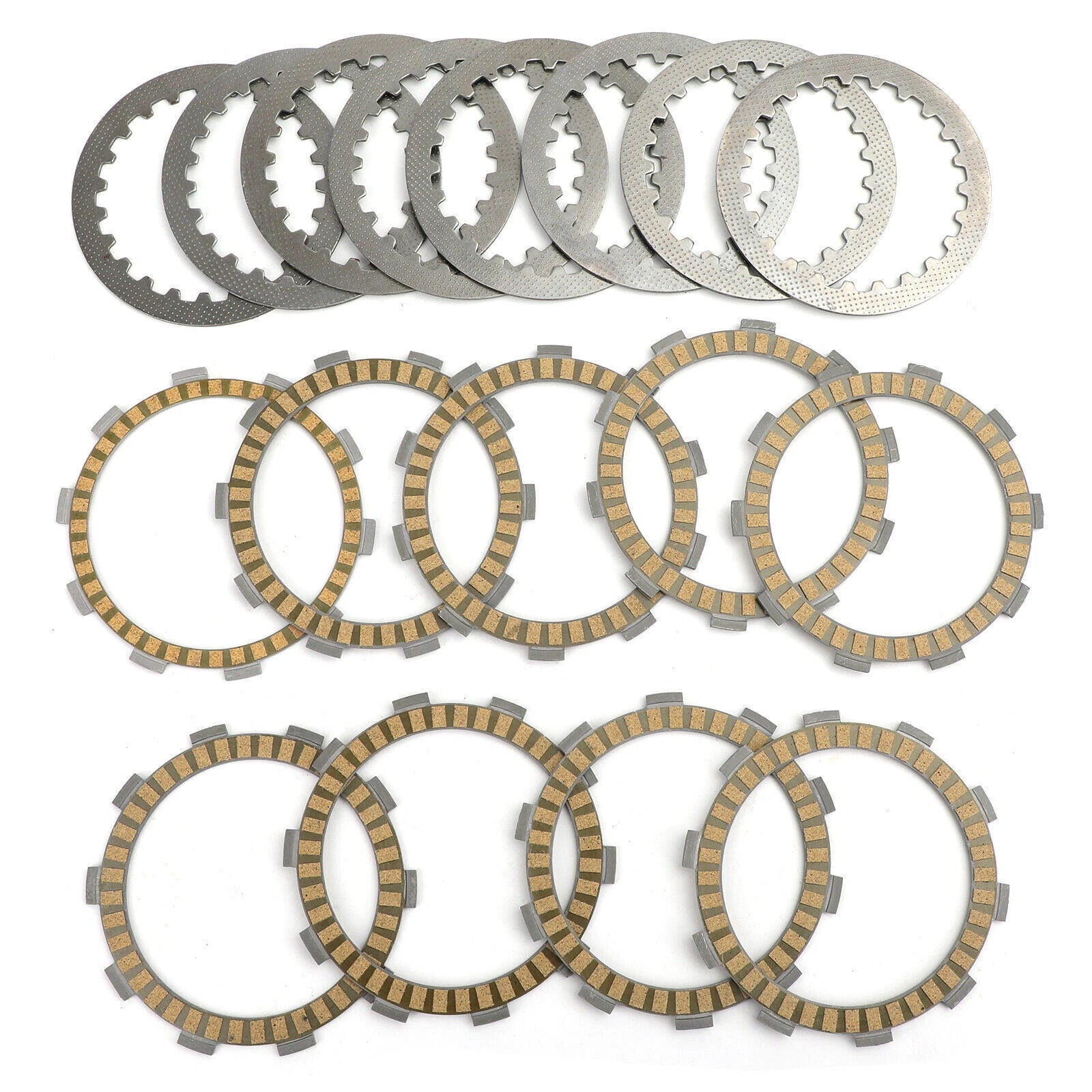 Clutch Kit Steel & Friction Plates for Yamaha FZ400 (1997) 1HX-16331-00 T9