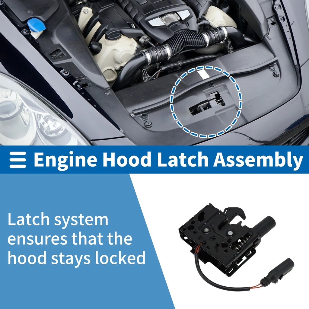 Hood Latch Assembly for Audi A4 Quattro (2017–2024)