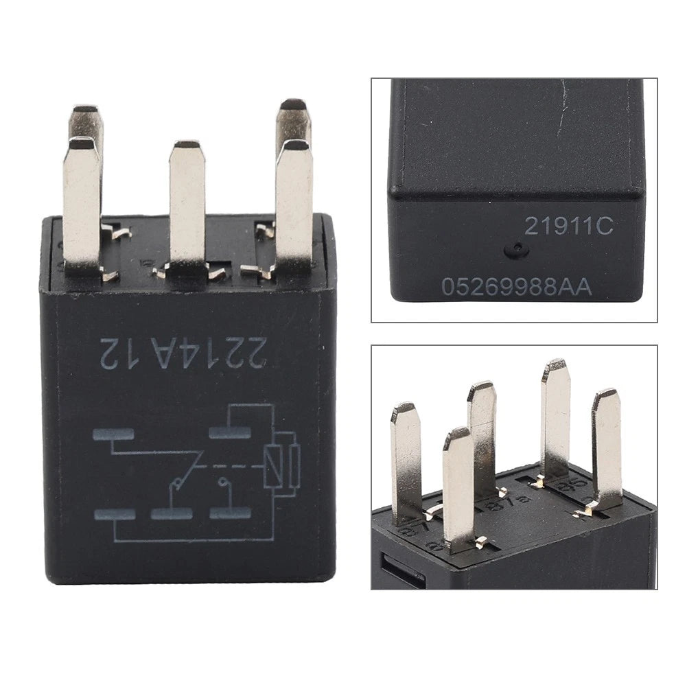 12V Fuel Pump Door Lock Relay for GM Chrysler Jeep