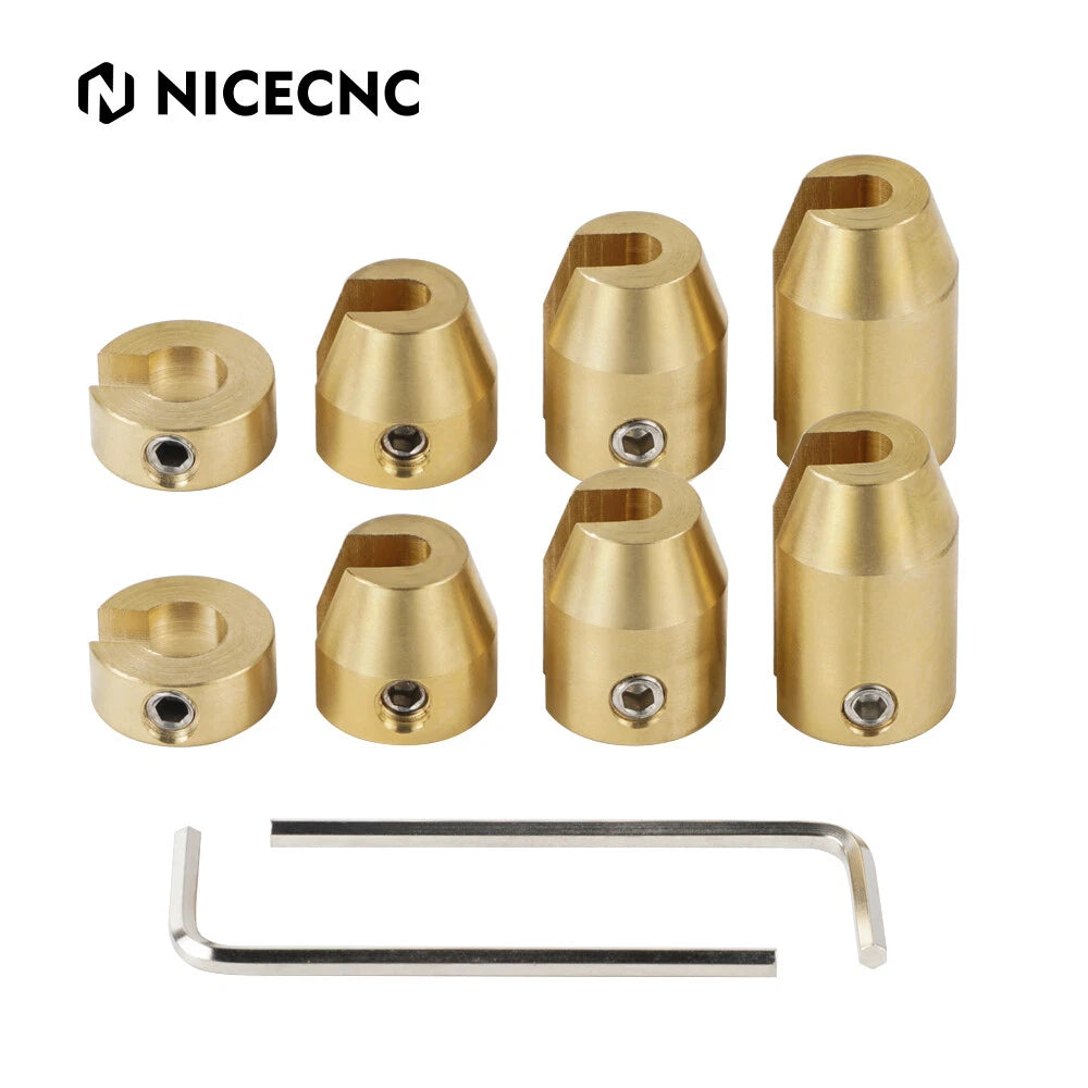 8PCS Brass Wheel Balance Weights Refill Kit for Universal Motorcycles