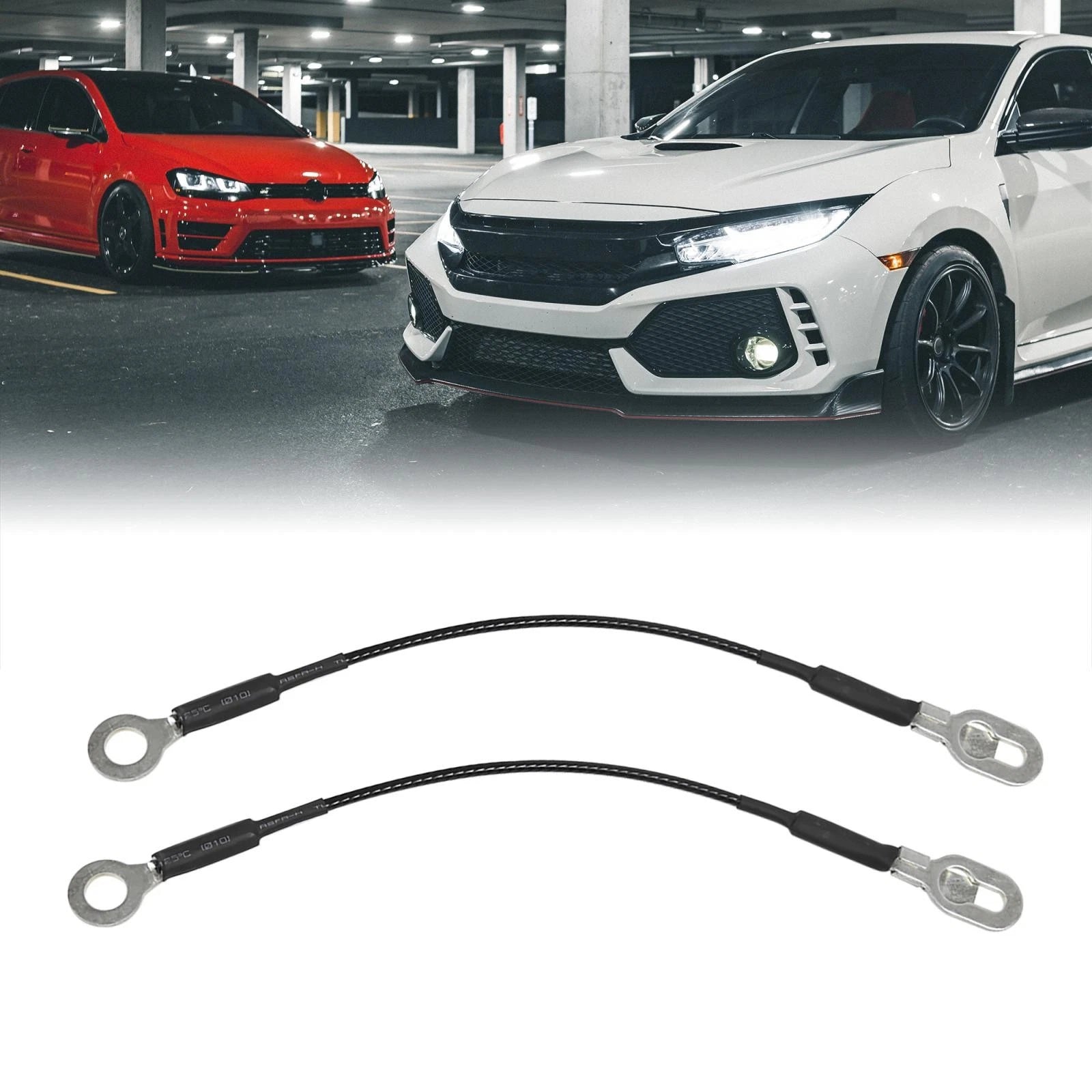 Tailgate Cable Set 2 Pcs Replacement for Chevy GMC C1500 C2500 (1988–2002)