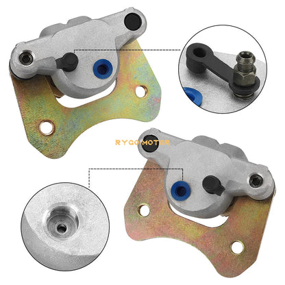 Rear Left & Right Brake Caliper Set for Polaris ATP 330 ATP 500 2004
