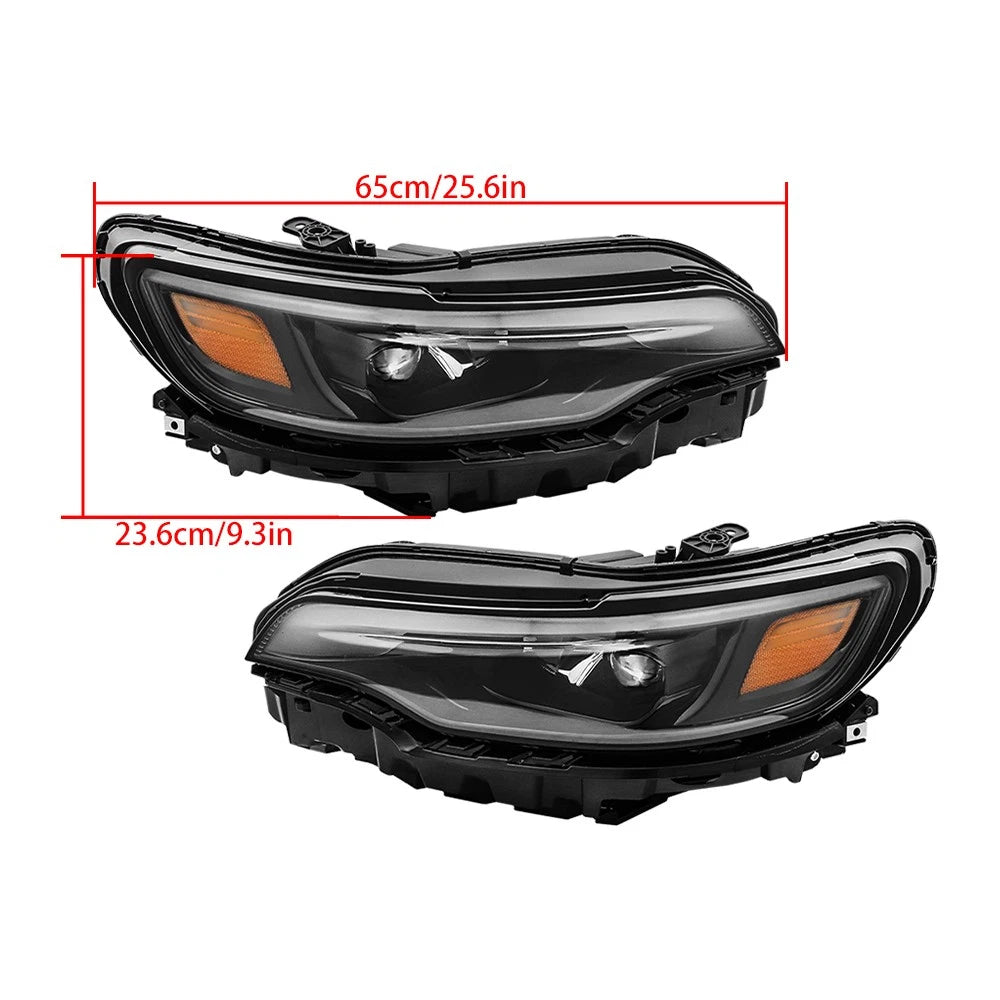 LED Headlight Assembly for Jeep Cherokee (2019–2022) Left + Right Side