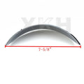 Chrome 7" Headlamp Visor for Harley (1984–2017) #69793-07