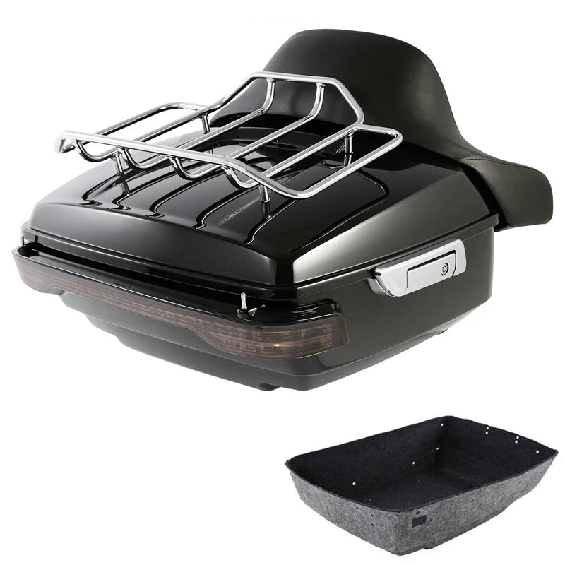 LED Backrest Rack for Harley Touring Road Glide (2014–2026)