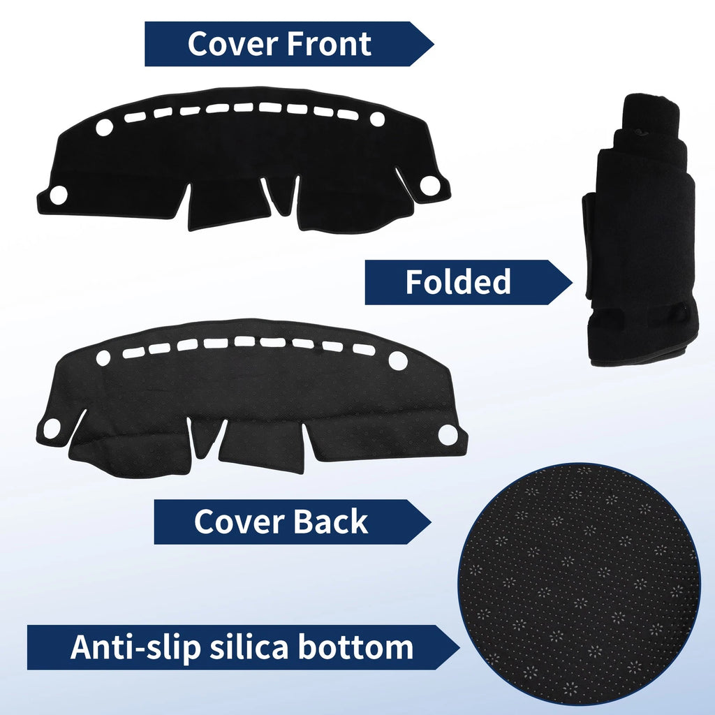 Dash Cover for Suzuki Swift (2026) Without HUD, Black