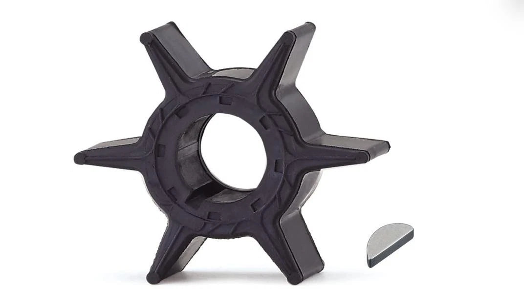 Impeller & Key for Yamaha Outboard 40 50 60 HP (2 & 4 Str) 6H3-44352-00