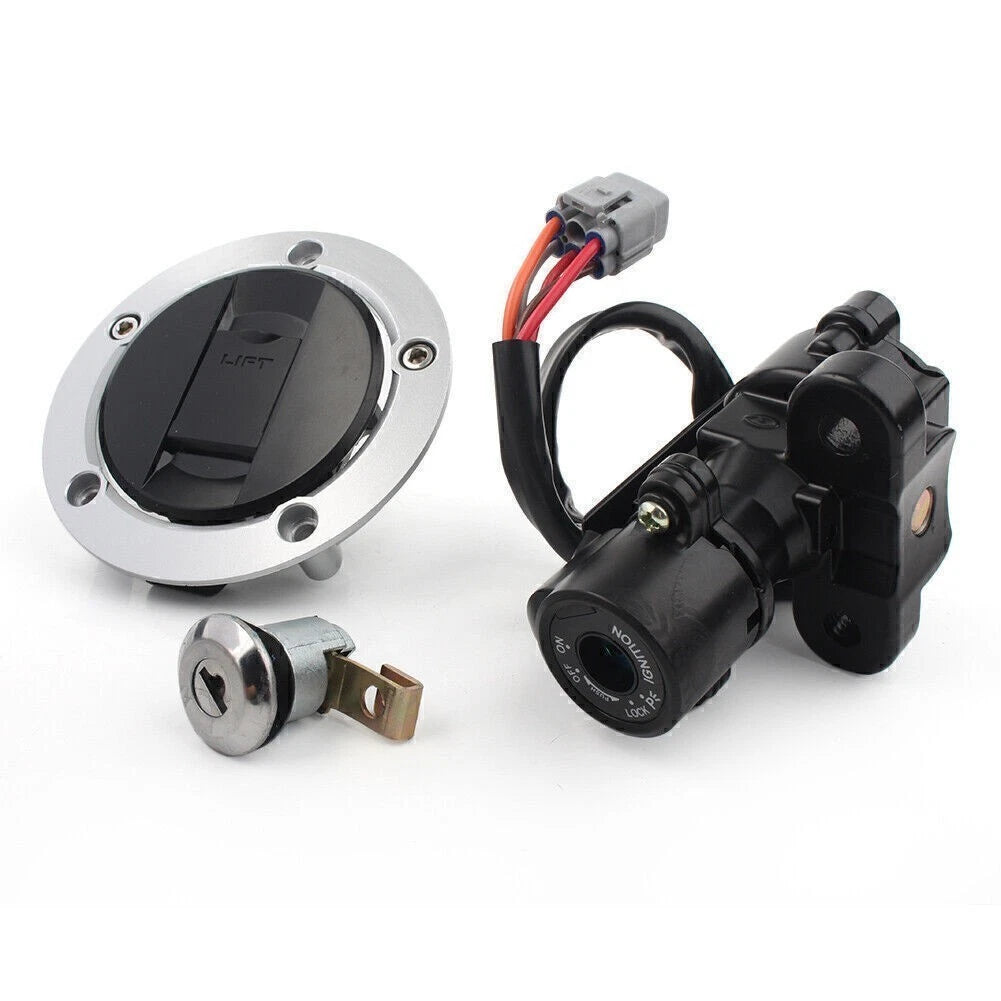Ignition Switch Fuel Gas Tank Cap Lock Key for Suzuki GSXR600 750 (2006–2016)