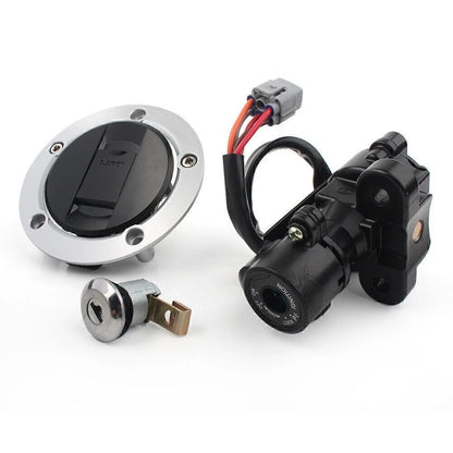 Ignition Switch Fuel Gas Tank Cap Lock Key for Suzuki GSXR600 750 (2006–2016)