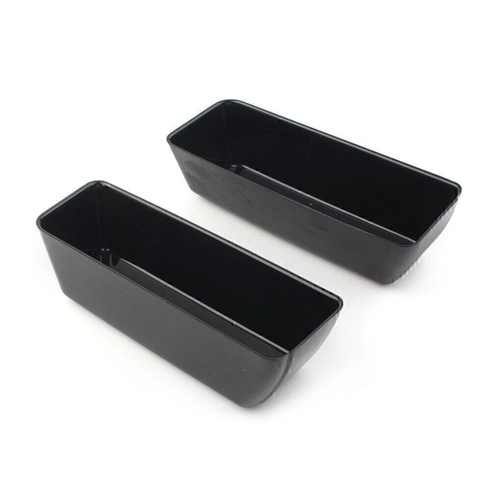 Front Door Handle Armrest Storage Box Tray Kit for Ford Edge (2015–2020)