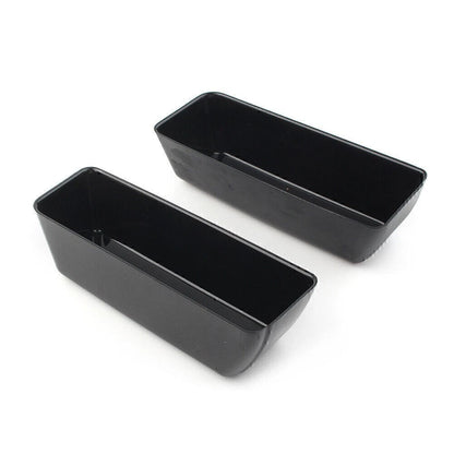 Front Door Handle Armrest Storage Box Tray Kit for Ford Edge (2015–2020)