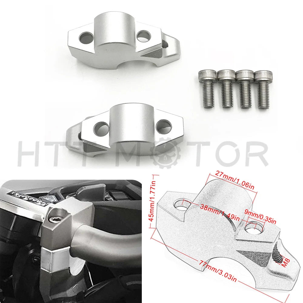 Handlebar Riser Ø28mm for Honda XADV X-ADV 750 (2017–2019)