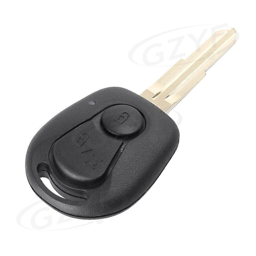 2-Buttons Remote Key Fob Shell Case for Ssangyong Actyon Kyron Rexton (2006–2017)
