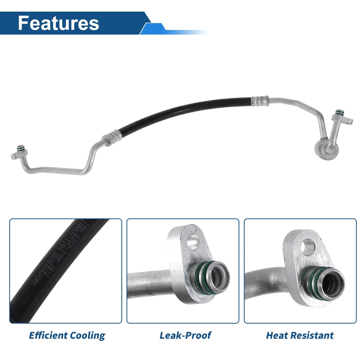 A/C Refrigerant Liquid Hose for Land Rover Range Rover (2013–2023) No.LR072184